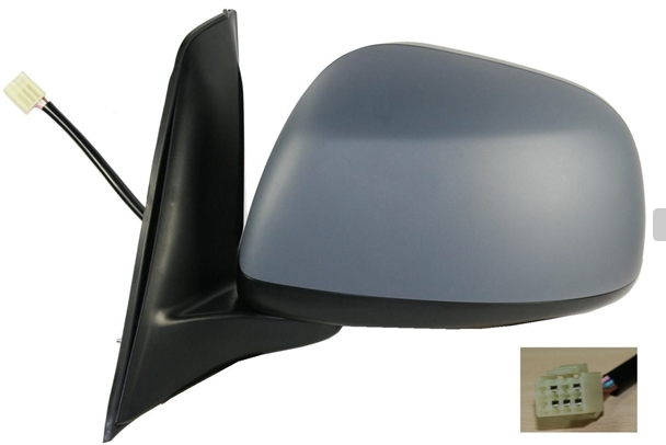 Rétroviseur pour Fiat Sedici + Suzuki SX4 / gauche