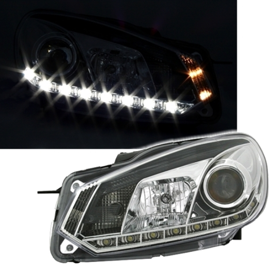 Phares pour Volkswagen Golf 6 2008 - 2012