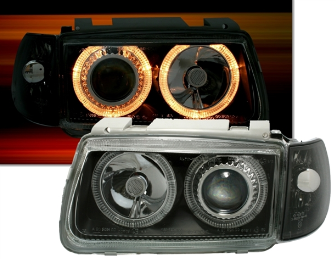Phares Angel Eyes pour Volkswagen Polo 6N 1994 - 1999