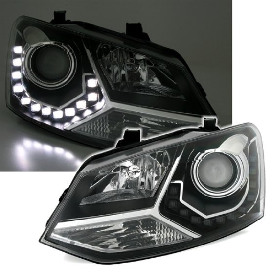 Phares pour Volkswagen Polo 6R 2009 - 2014 + 6C à partir de 2014