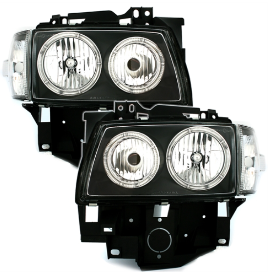 Phares Angel Eyes pour Volkswagen T4 1996 - 2003