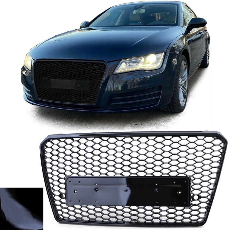 Calandre nid d'abeille Look RS7 pour Audi A7 C7 4G 2010-2014