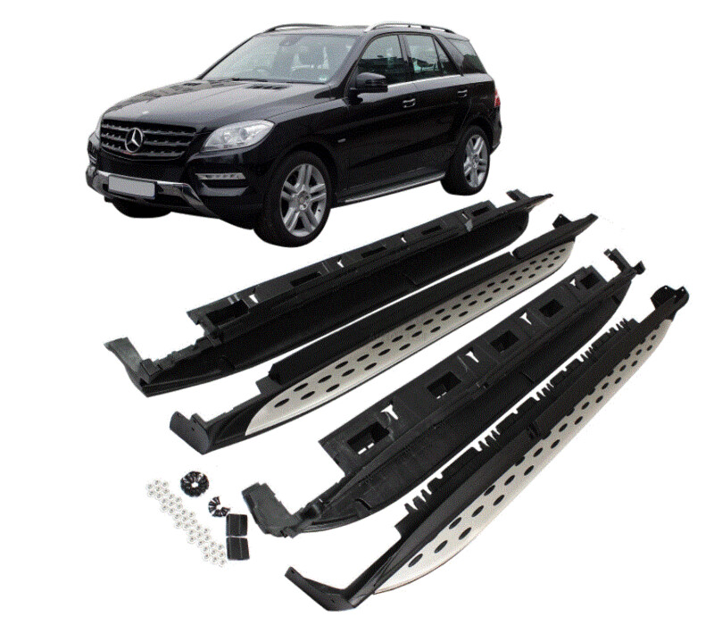 Marche Pieds en aluminium look AMG pour Mercedes ML W166