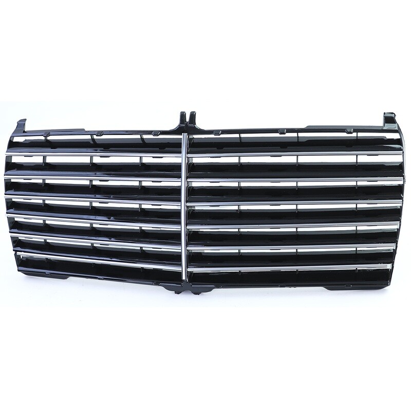 Calandre avantgarde noir brillant pour Mercedes W124 C124 S124 1985 - 1993