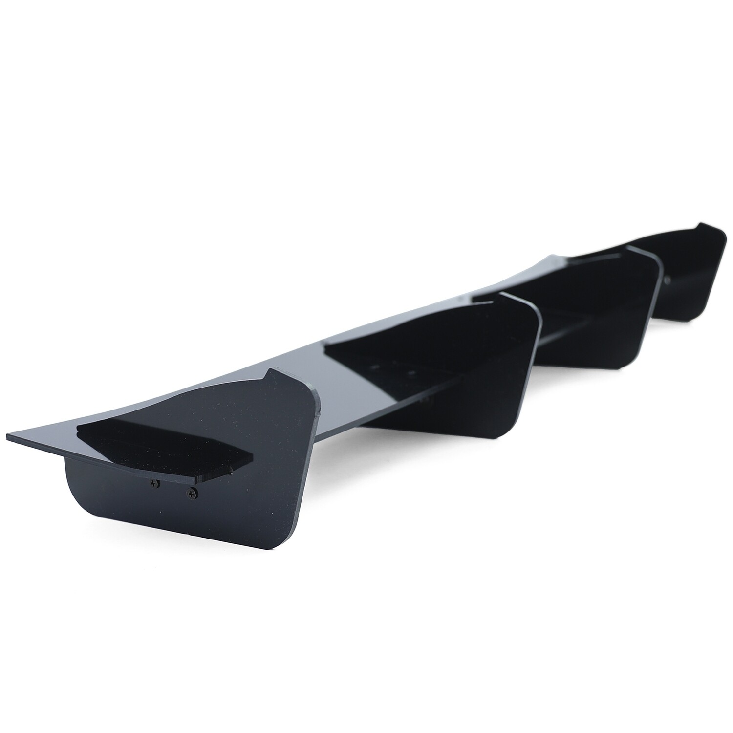 Diffuseur Arrière Seat Leon 5F 2012-2016 - Look Cupra - Noir Brillant - Neuf
