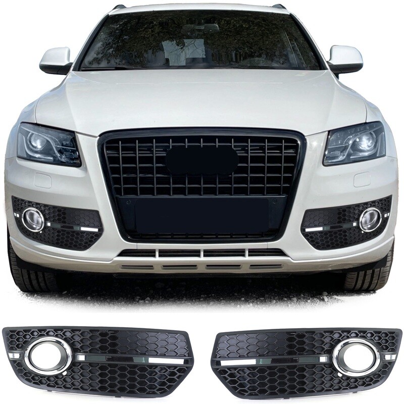 Grilles d'antibrouillards Look RS pour Audi Q5 8R 2009-2012