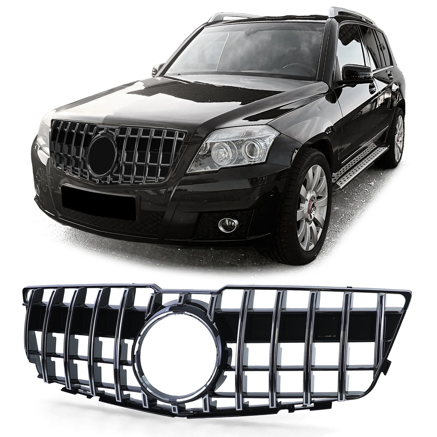 Calandre look Panamericana  pour Mercedes GLK X204 2008-2012