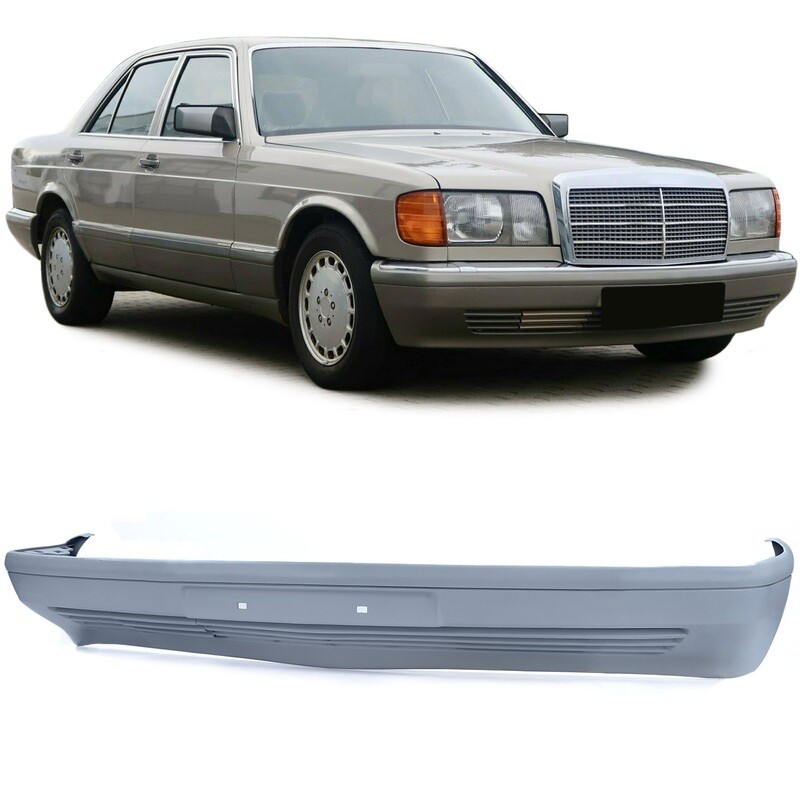 Pare-chocs avant adapté pour Mercedes classe S W126 berline 1979-1991