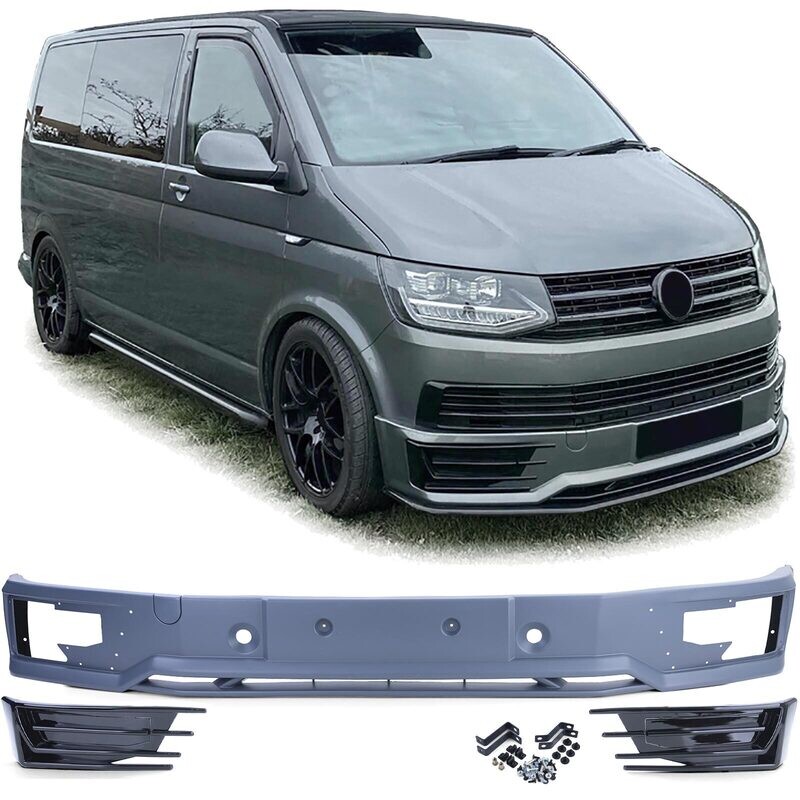 Pare choc avant pour Volkswagen Bus T6 à partir de 2015 - Look Rline