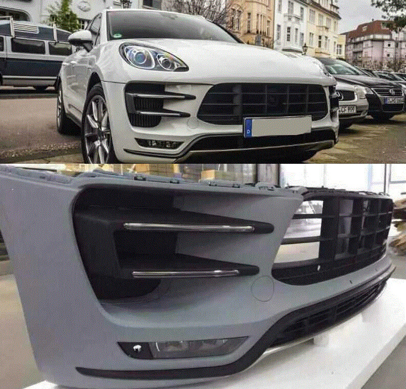 Pare chocs avant pour Porsche Macan turbo avec emplacement ACC, PDC SANS CAMERA