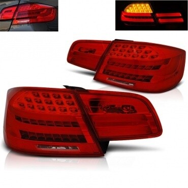 Feux arrière pour BMW E92 Coupé rouge noir Phase 1