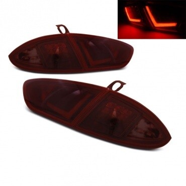 Feux arrières Led LightBar pour Seat Leon 1P Facelift rouge