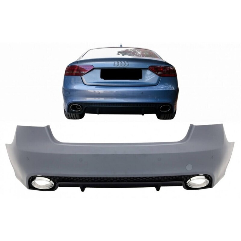PARECHOC ARRIERE LOOK RS5 POUR AUDI A5 ET S5 8T SPORTBACK PHASE 1 ET 2 DE 09/2009 A 06/2016 PARECHOC ARRIERE LOOK RS5 POUR AUDI A5 ET S5 8T SPORTBACK PHASE 1 ET 2 DE 09/2009 A 06/2016