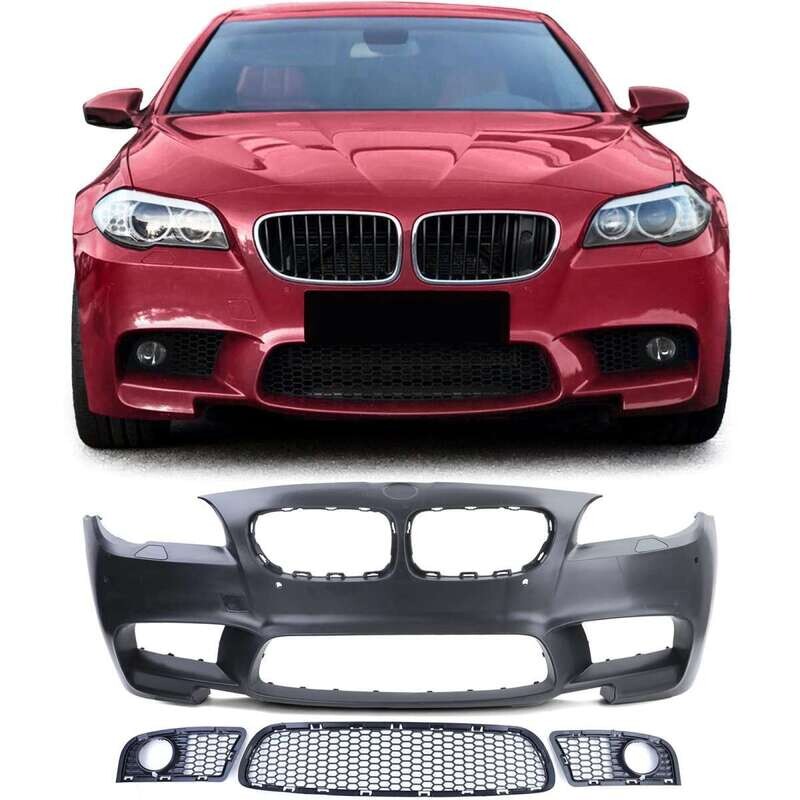 Pare choc Avant pour BMW Série 5 F10 / F11 Look Pack M / M5 / Performance Avec trous PDC Pare choc Avant pour BMW Série 5 F10 / F11 Look Pack M / M5 / Performance Avec trous PDC