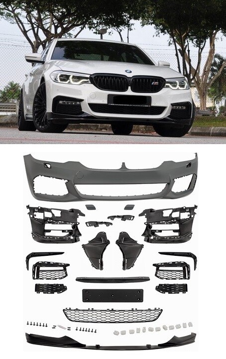Pare choc avant Look Pack M / Performance pour BMW Série 5 G30 G31 à partir de 2017   M-Tech