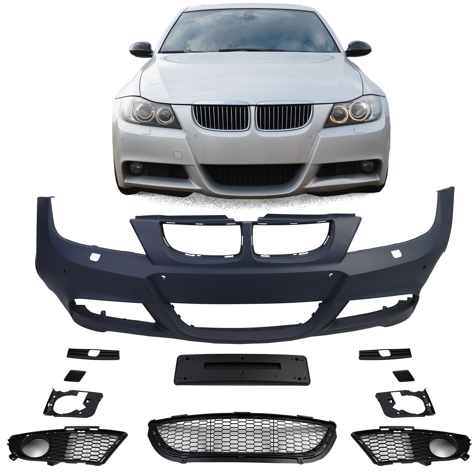 Bodykit / Kit de carrosserie Pack M pour BMW Série 3 E90 2005-2008