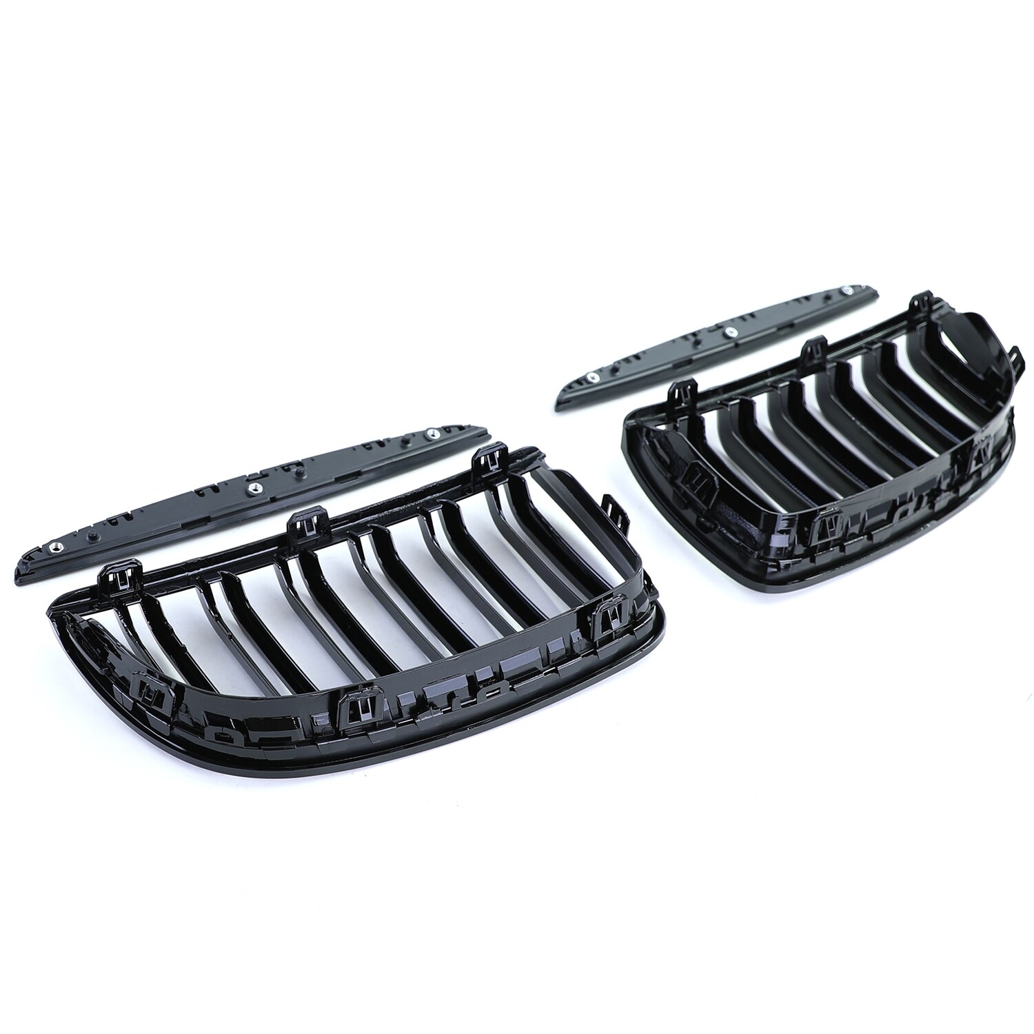 Calandre Grille Avant Noir Brillant BMW Série 3 E90 Berline & E91 Touring 2005-2008 – Look Sportif Absolu