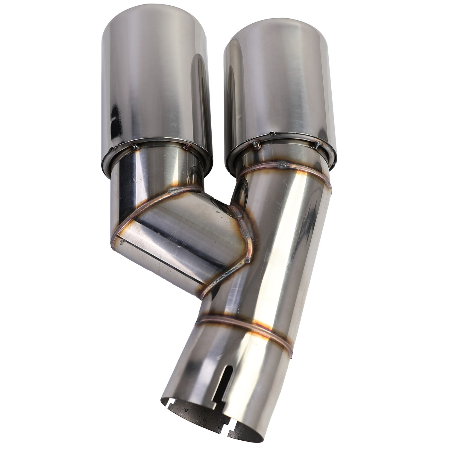 Embout D'échappement Inox Poli Pour Porsche 911 993 3.6 - Neuf Sous Emballage