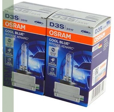 2 Ampoules Xénon D3S Osram Xenarc Cool Blue Intense 6000K
