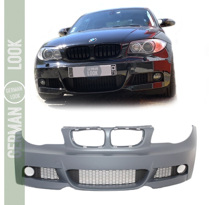 Pare-chocs avant pour BMW Série 1 E81 E82 E87 E88 Pack M