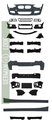 Bodykit / Kit de carrosserie Look Pack M / Performance pour BMW Série 1 F20 2011 - 2015