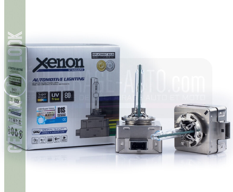 2 AMPOULES XÉNON D1S D2S D3S D4S 12V 35W 5500K CBI - 4500 LM 2 AMPOULES XÉNON D1S D2S D3S D4S 12V 35W 5500K CBI - 4500 LM