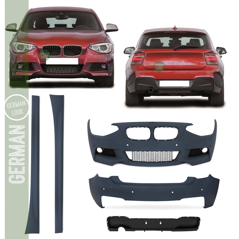 Pare-chocs Kit de carrosserie pour BMW Série 1 F20 2011-2015 Pack M Pare-chocs Kit de carrosserie pour BMW Série 1 F20 2011-2015 Pack M