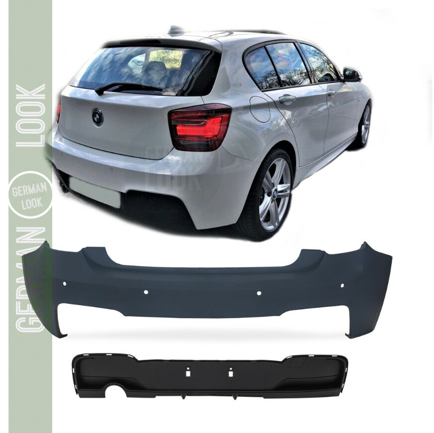 Pare-chocs arrière pour BMW Série 1 F20 2011-2015 Pack M