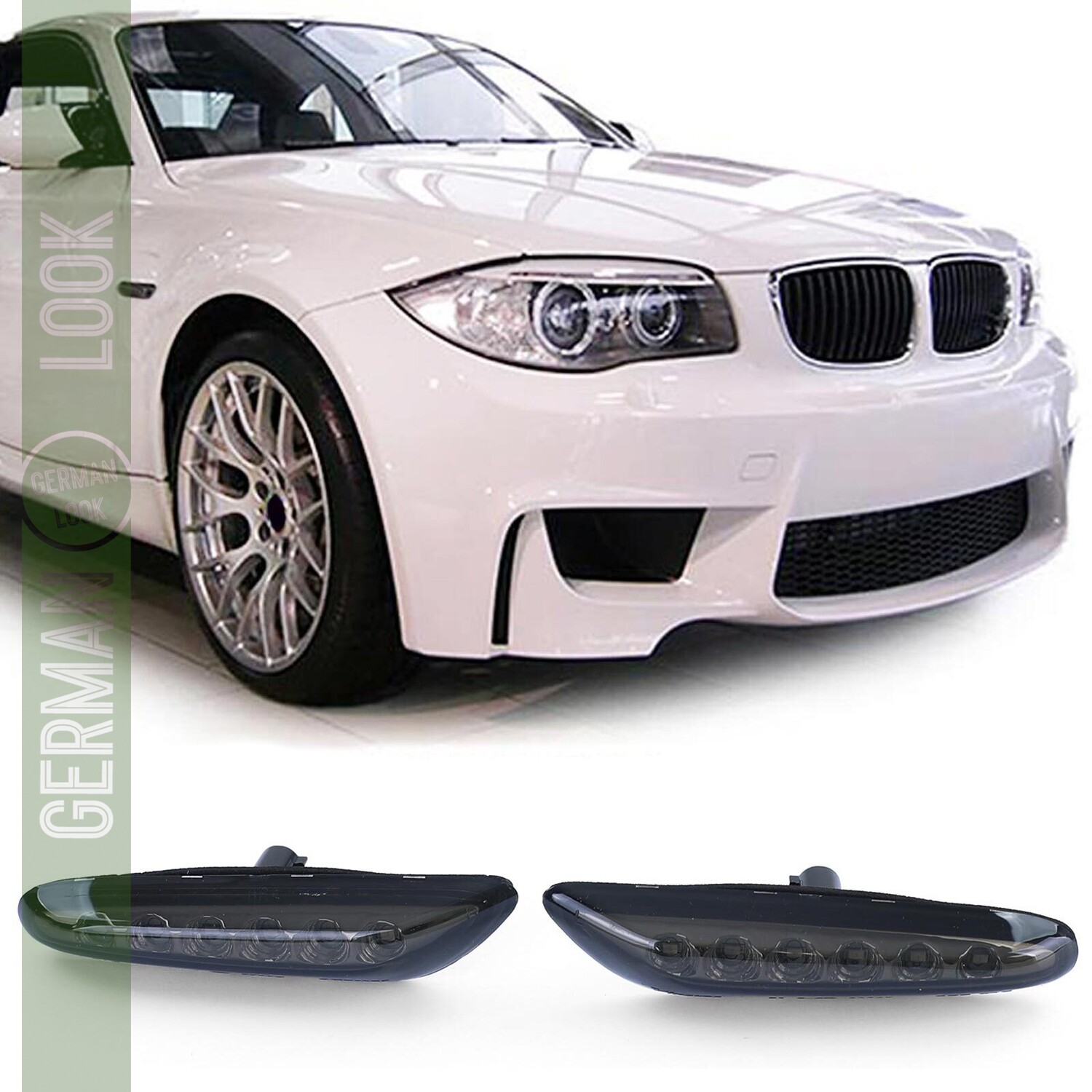 Clignotants latéraux à LED pour Bmw Série 1 + Série 3 + X1