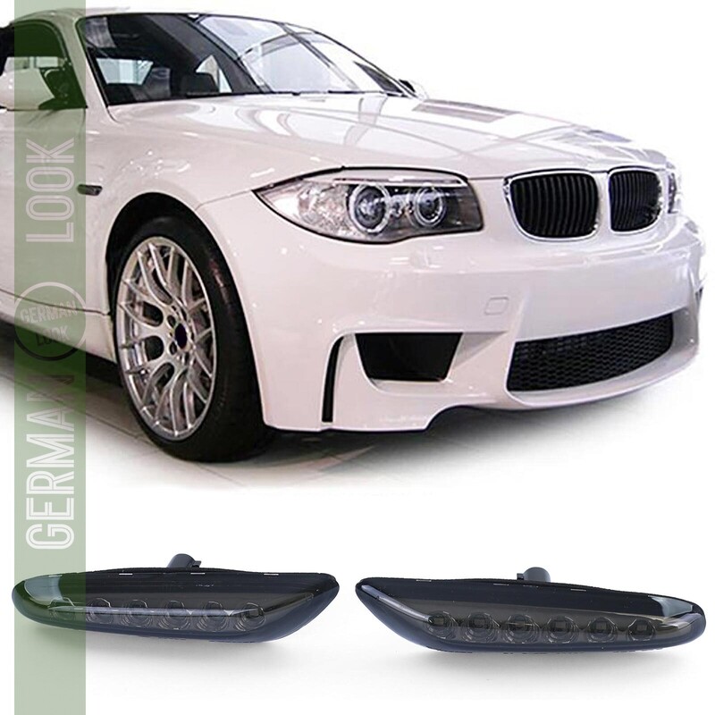 Clignotants latéraux à LED pour Bmw Série 1 + Série 3 + X1