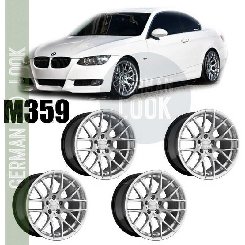 4 Jantes 19″ M359 – Gris Alu – BMW E90 E92 F30 F32 F20 F22 F10 F12
