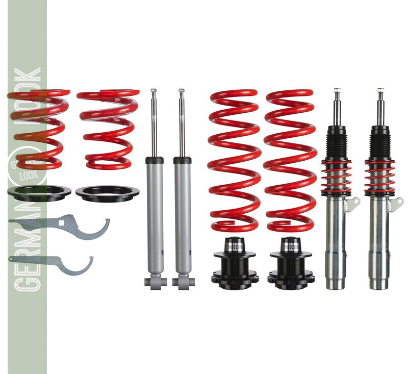 Suspension coilover Redline sur mesure pour BMW Série 1 (F20/21), 114/ 116/ 118/ 120/ 125, 2011-