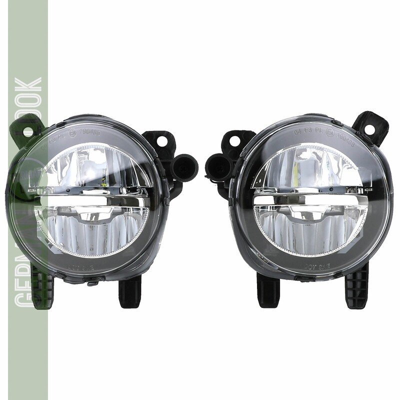 Paire de feux antibrouillard à LED pour BMW Série 1 F20 F21 Série 3 F30 F31 F34 F35 Série 4 F32