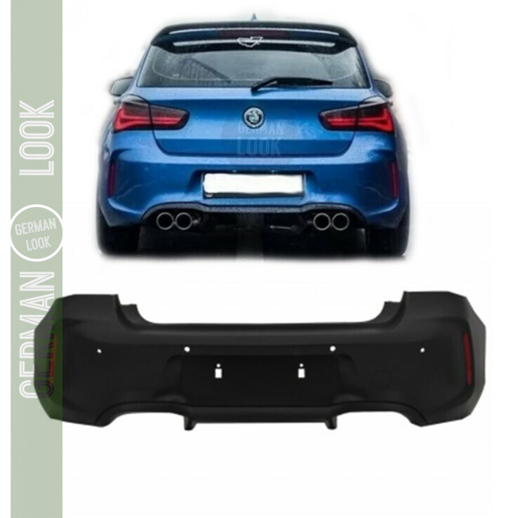 Pare choc en ABS pour BMW F20 Série 1 LCI de 2015 à 2019 look M2 235