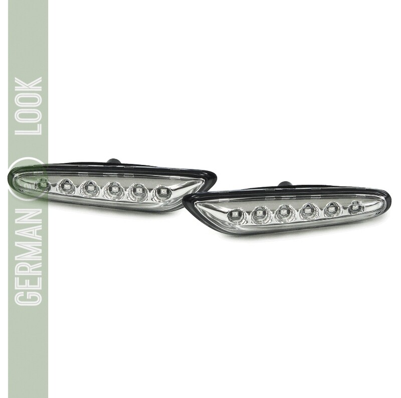 Paire de clignotants latéraux à LED pour Bmw Série 1 + Série 3 + X1