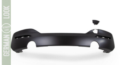 Diffuseur de pare-chocs arriére pour BMW série 1 F20 F21 2015-2019 noir mat