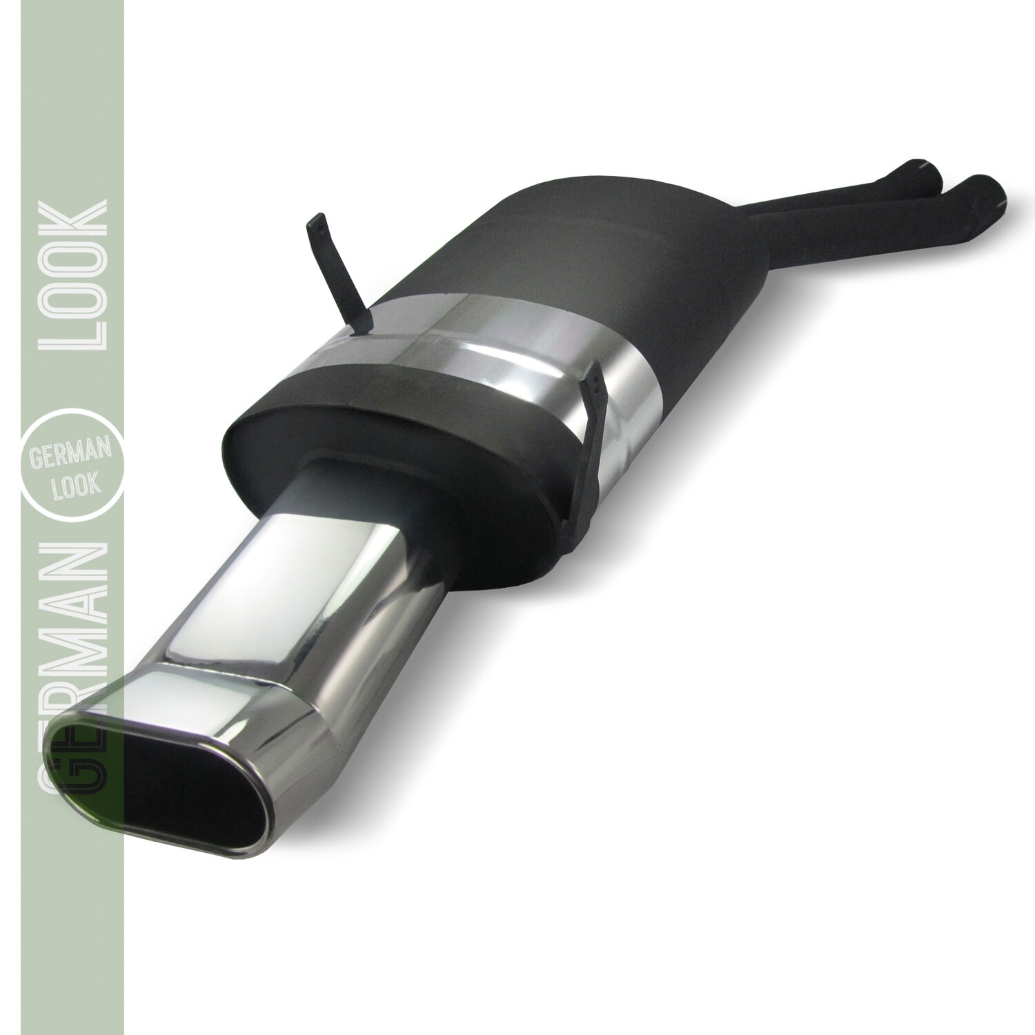 Silencieux / Pot d'échappement en acier inoxydable  pour BMW E46 à partir de 2000
