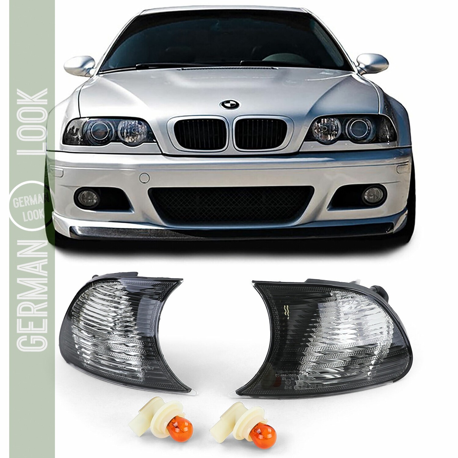 Paire de clignotants pour Bmw Série 3 E46 1998 - 2001