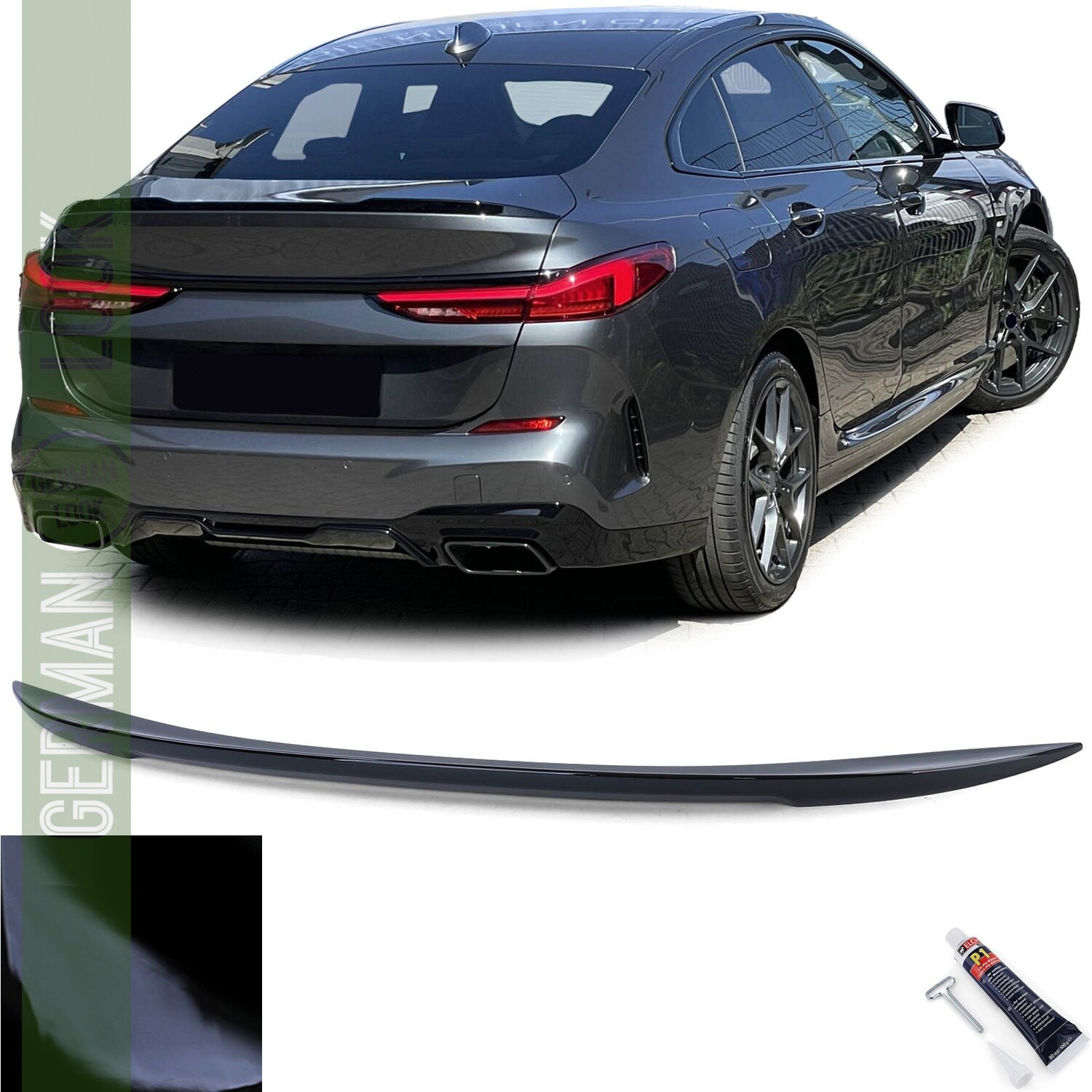Becquet arrière Performance pour BMW Série 2 F44 Gran Coupé - noir brillant