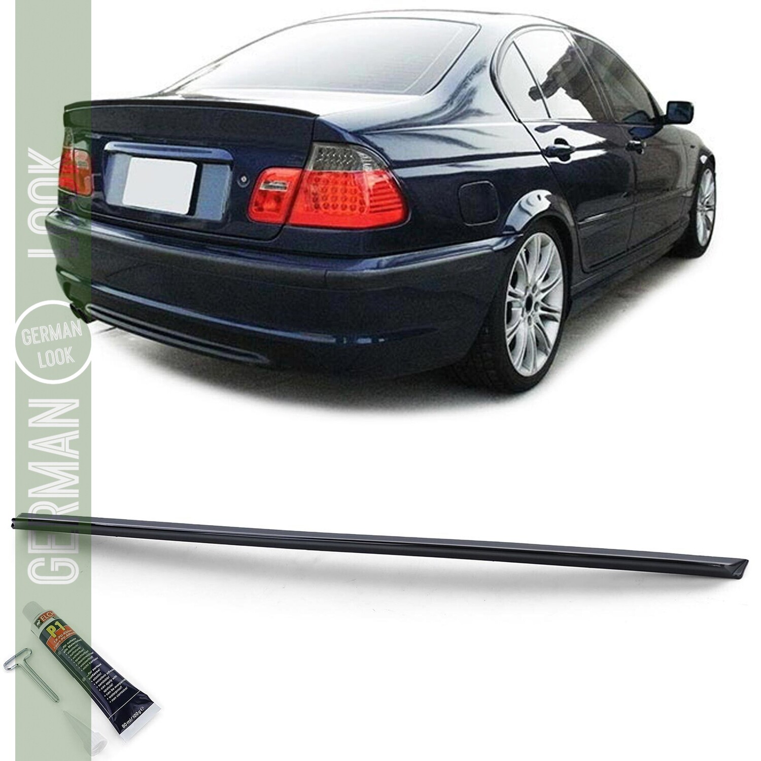 Becquet / Aileron / Lame de coffre pour BMW Série 3 E46 1998 - 2005 - Berline