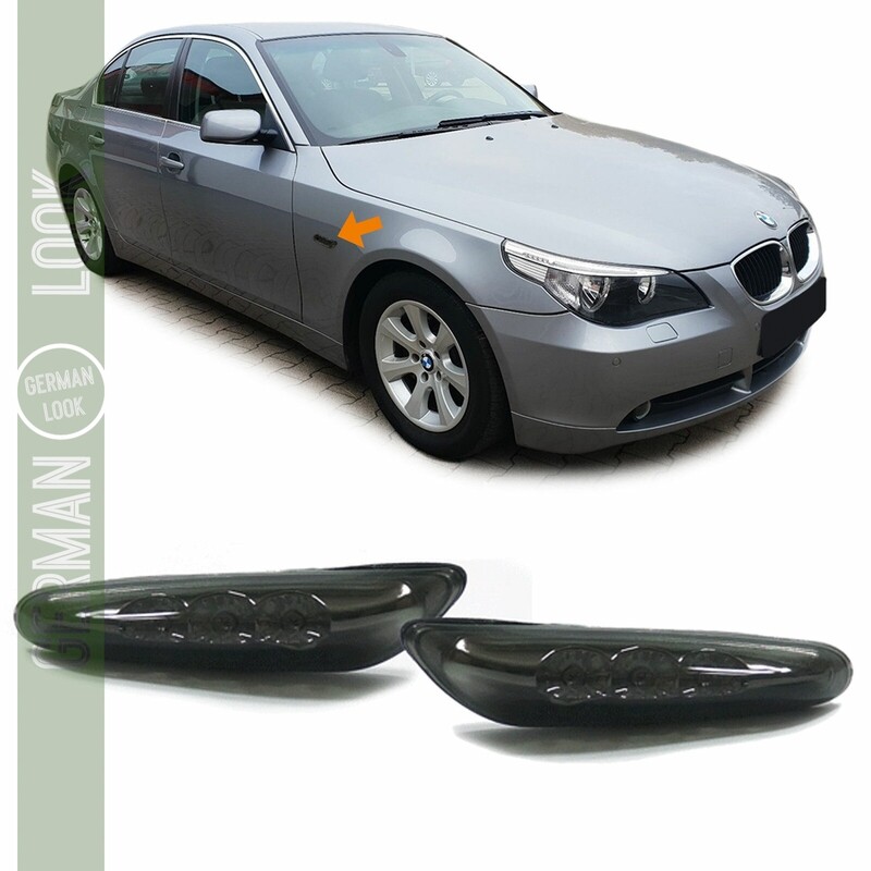 Paire de clignotants latéraux pour Bmw Série 3 + Série 5 + X3