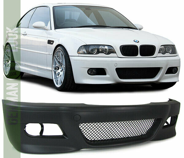 Pare-chocs avant pour BMW Série 3 E46 Look M3 Coupé et Cabriolet Pare-chocs avant pour BMW Série 3 E46 Look M3 Coupé et Cabriolet