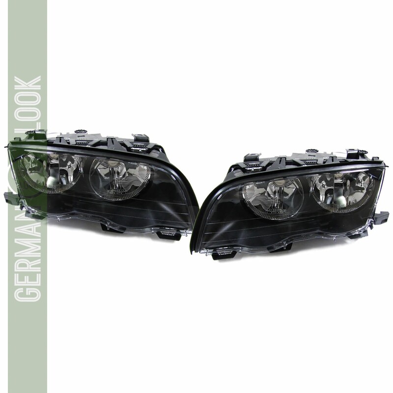 Paire de phares avant pour BMW Série 3 E46 1998 - 2001