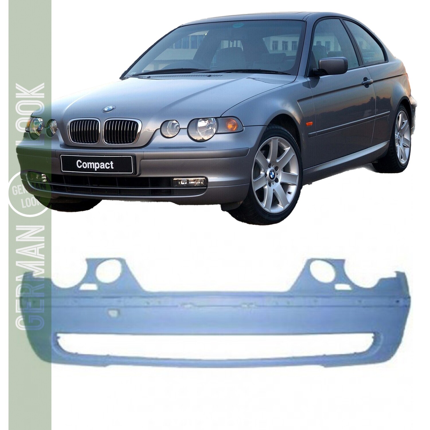 Pare choc avant BMW Série 3 E46 Compact 2001-2005