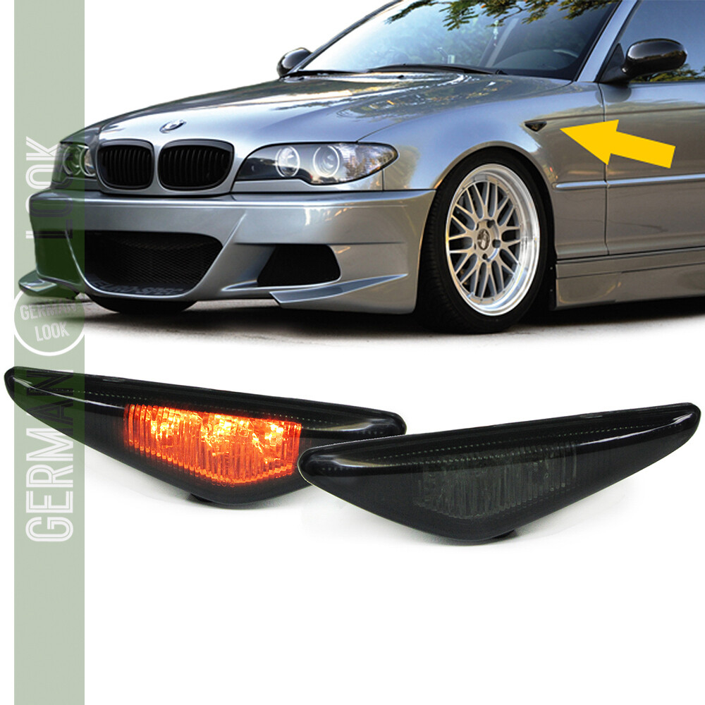Paire de clignotants latéraux à LED pour Bmw Série 3 E46 2003 - 2007