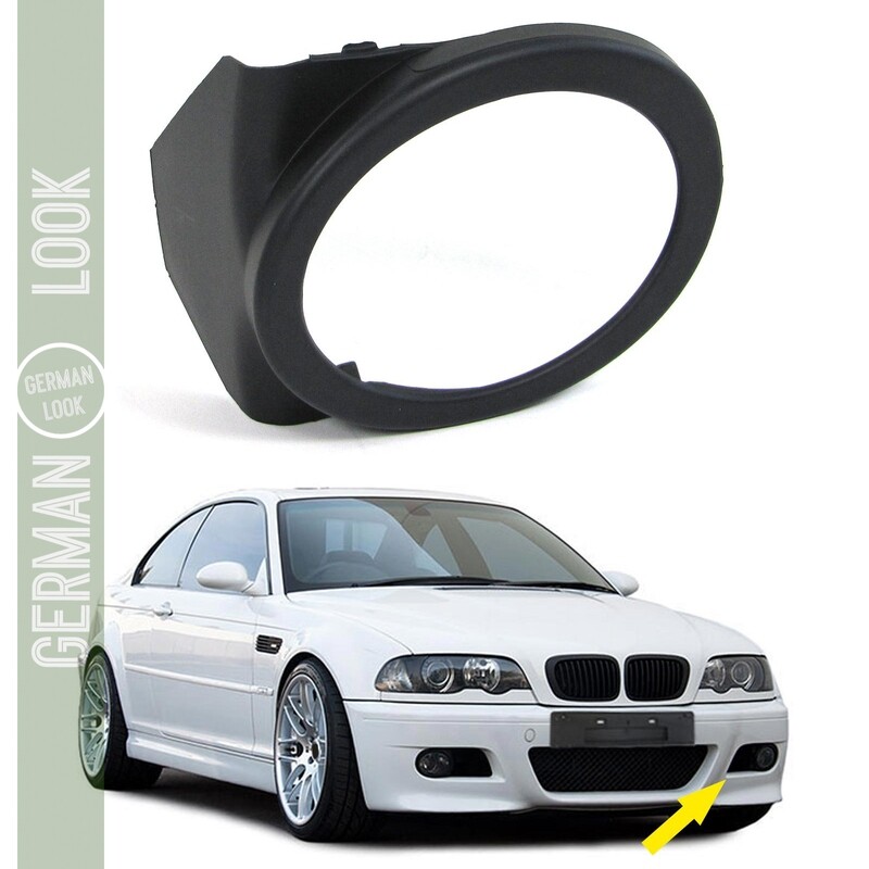 Cache antibrouillard gauche pour BMW Série 3 E46 1998-2007