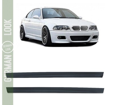 Bas de caisse pour BMW Série 3 E46 Look Pack M pour Coupé et Cabriolet