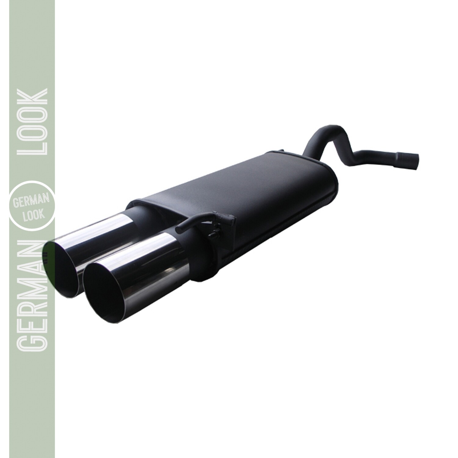 Silencieux / Pot d'échappement 2x90mm pour BMW Série 3 E36 1990 - 1999