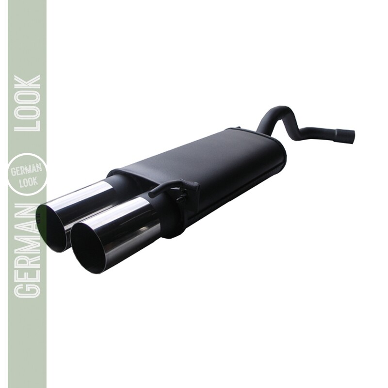 Silencieux / Pot d'échappement 2x90mm pour BMW Série 3 E36 1990 - 1999