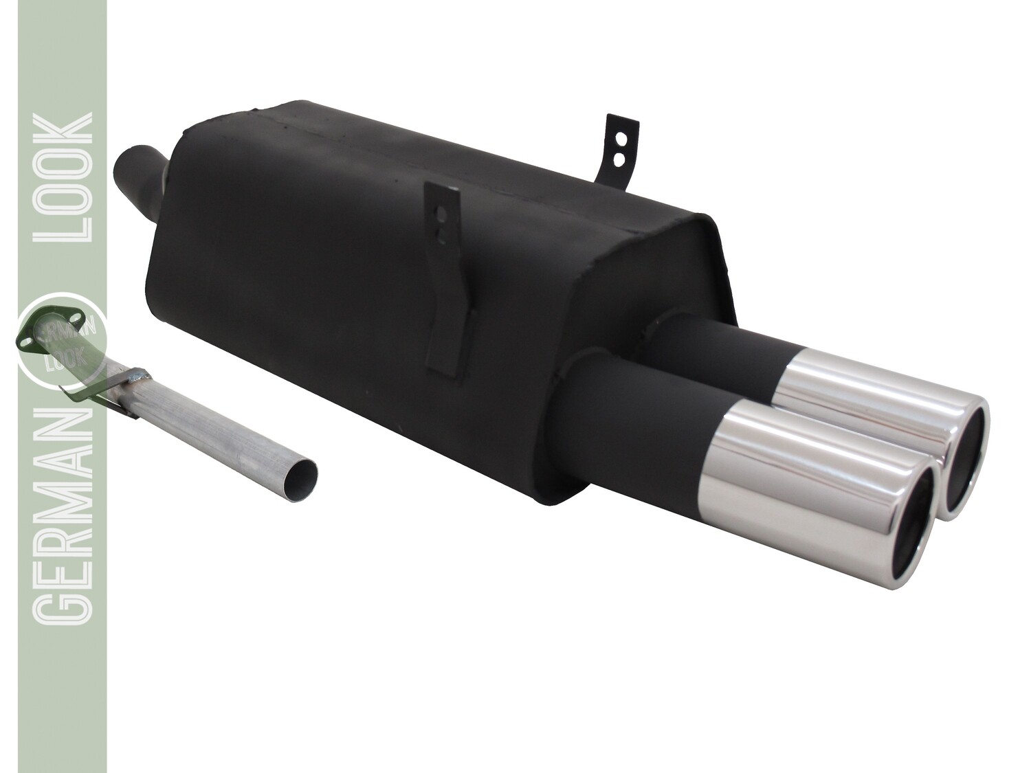 Silencieux / Pot d'échappement pour BMW Série 3 E36 2x90mm 1990 - 1999
